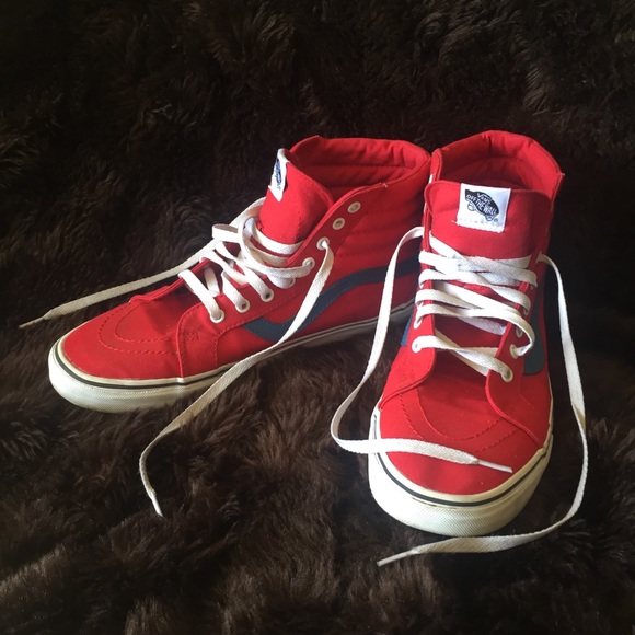 red vans size 13